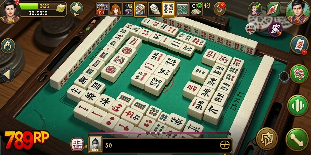 Gameplay Mahjong yang seru dan interaktif di 789RP.