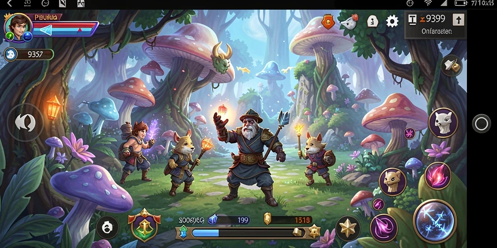 Gameplay 9399 menunjukkan petualangan epik di dunia fantastis.
