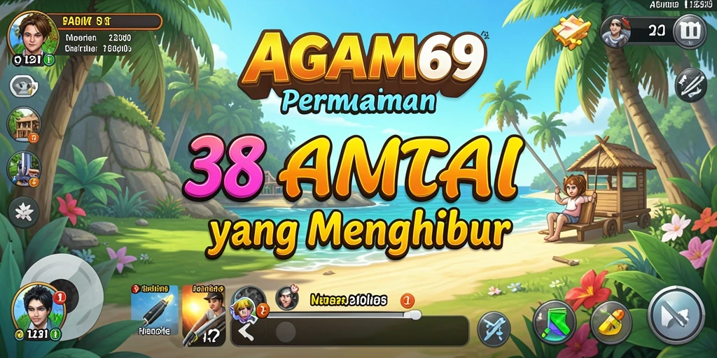 Tampilan gameplay AGAM69 yang menawan dan menghibur.