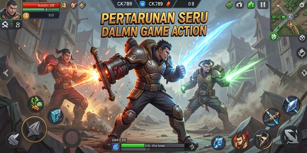 Tampilan screenshot gameplay CK789 dengan aksi seru dan mendebarkan.