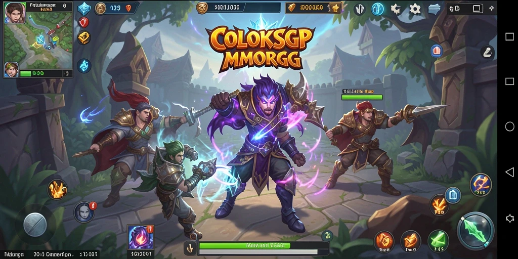 Tampilan gameplay menarik di COLOKSGP dengan grafis yang memukau.