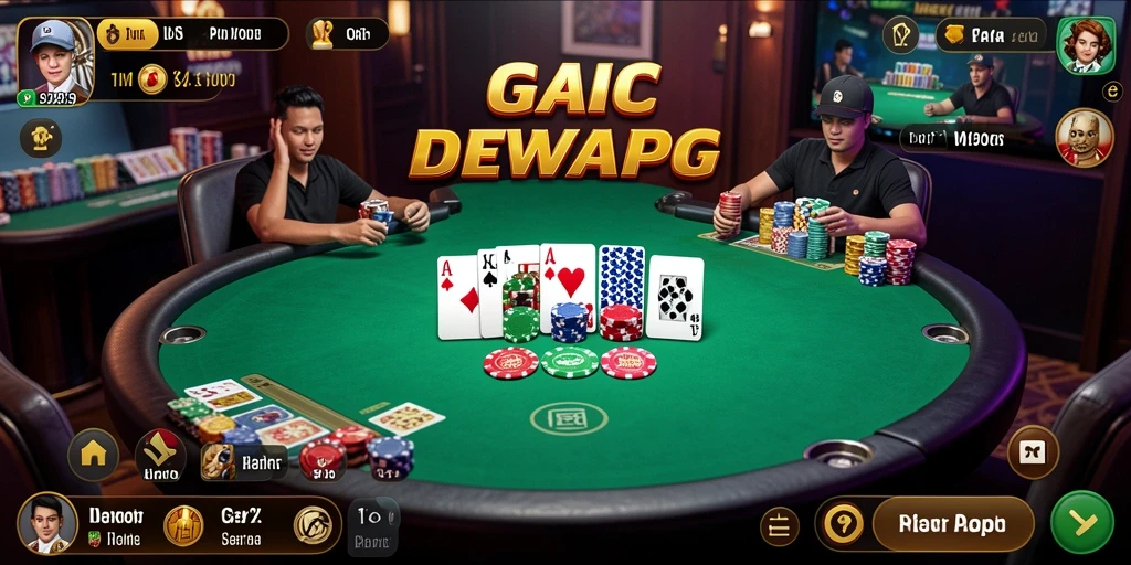 Tampilan gameplay DEWAPG yang menarik dan interaktif.