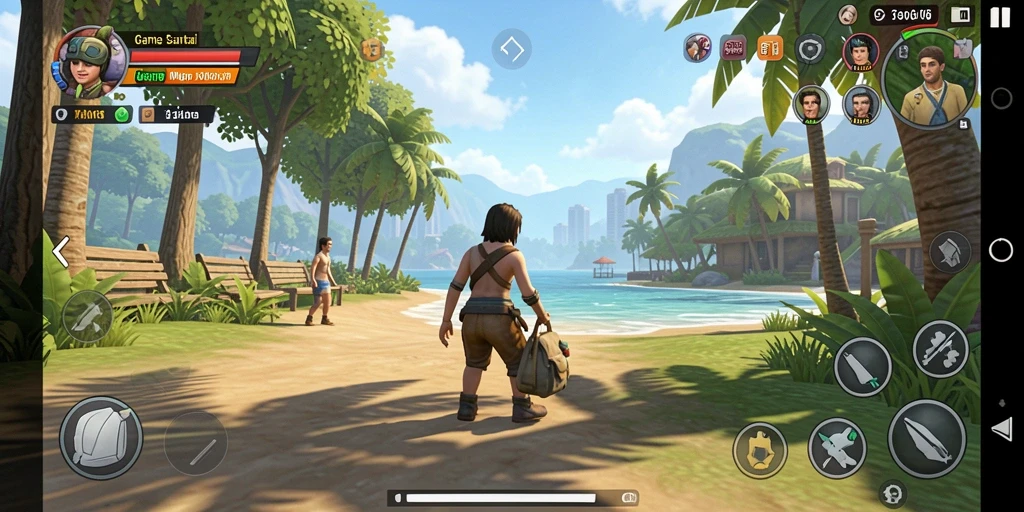 Tampilan gameplay FW66 yang menyenangkan dan penuh warna.