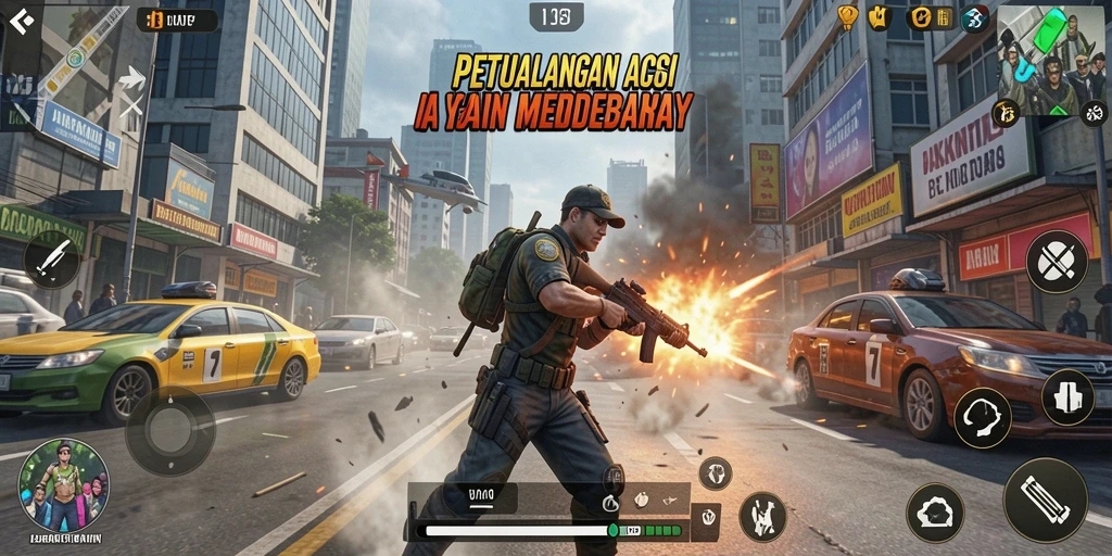 Gameplay menarik dari JAKARTAWIN yang penuh aksi.