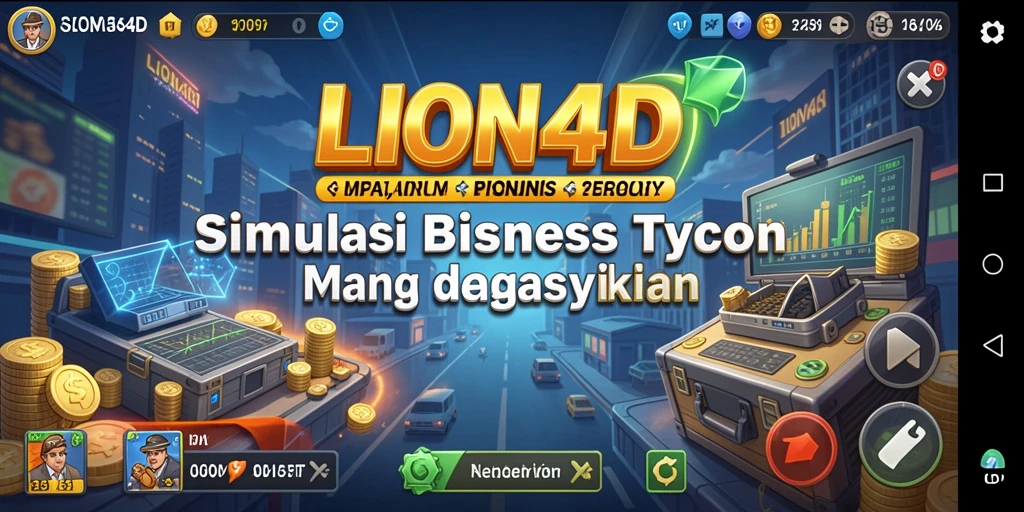 Tampilan gameplay LION4D yang menarik dan interaktif.