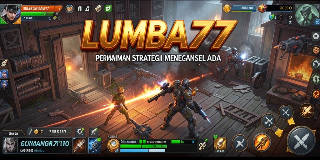 Screenshot LUMBA77 menampilkan suasana pertarungan strategi yang mendebarkan.