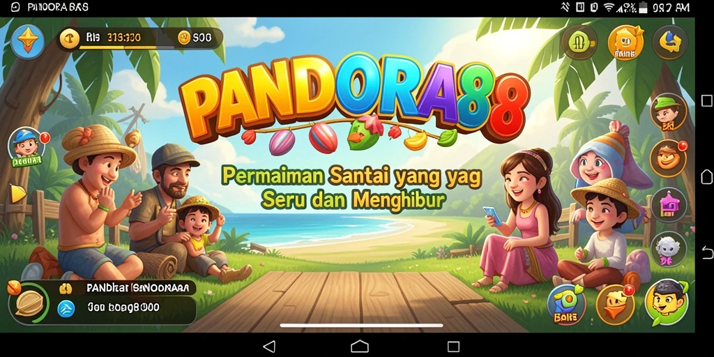Screenshot gameplay PANDORA88 yang menyenangkan dan menghibur.